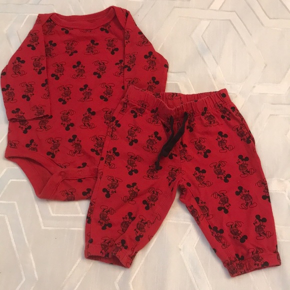 Disney Other - Disney Baby Mickey Mouse Set